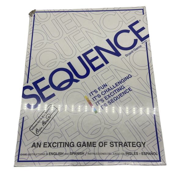 Vintage Jax Sequence An Exciting Game of Strategy 2-12 Players Board Game - Picture 1 of 5